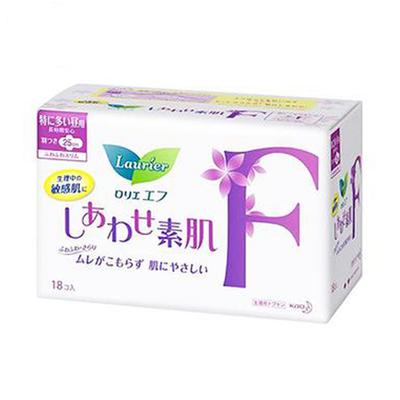 日本花王乐而雅F日用护翼卫生巾 25cm18片